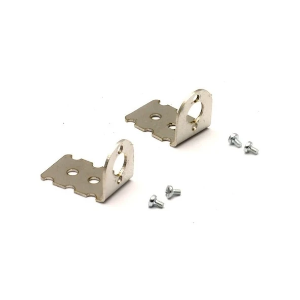 16mm Metal Siyah Renk Motor Bağlantı Aparatı Motor Tutucu (2 Adet) ürün görseli 1