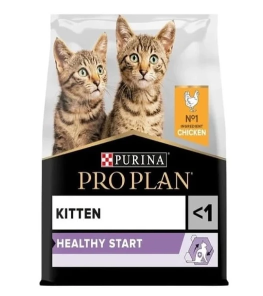 Pro Plan Kitten Junior Tavuklu Yavru Kedi Maması 3 KG Açık Mama ürün görseli 1