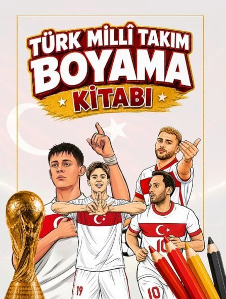 Milli Takım Boyama Kitabı ürün görseli 1