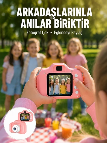 Şarjlı Mini Video Kamera Hd Fotoğraf Çekimli Bilgisayar Bağlantılı Hafıza Kart Destekli Yeni Nesil ürün görseli 1