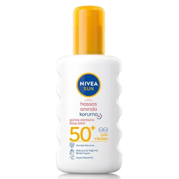 Nivea Sun Güneş Kremi Spf 50 Güneş Alerjisine Karşı Hassas Koruma 200 ml ürün görseli 1