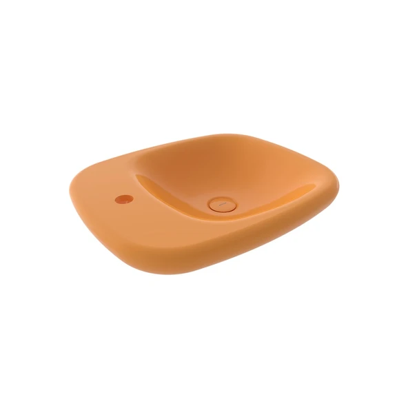BOCCHI FENICE ÇANAK LAVABO 54 CM MANDALİNA SARI ürün görseli 1