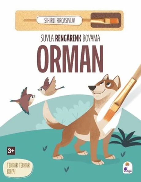 Suyla Rengarenk Boyama - Orman (Sihirli Fırçasıyla) ürün görseli 1