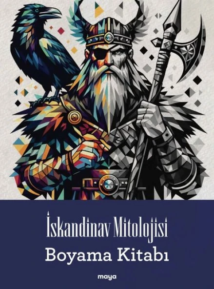 İskandinav Mitolojisi Boyama Kitabı ürün görseli 1