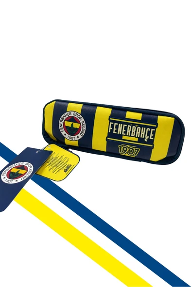 Fenerbahçe Tek Göz Çubuklu Kalem Çantası ürün görseli 1