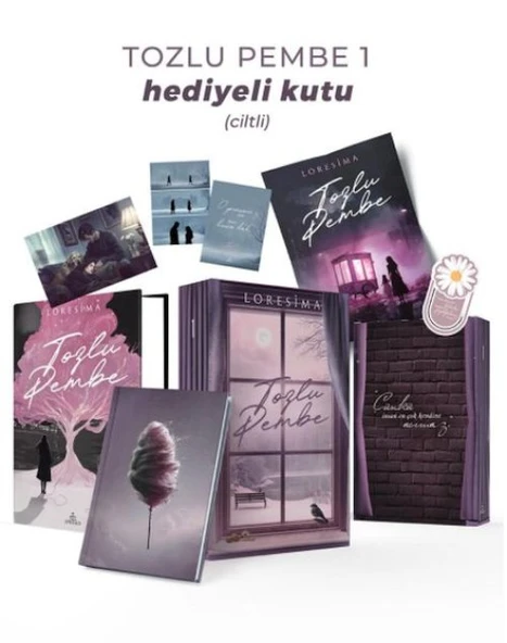 Tozlu Pembe 1 – Ciltli Hediyeli Kutu ürün görseli 1