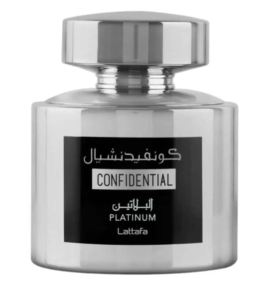 Lattafa Confidential Platinum Edp 100 ML Erkek Parfüm ürün görseli 1