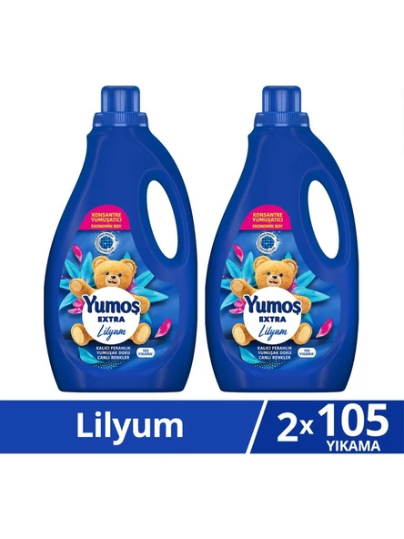 Yumoş Extra Konsantre Lilyum 2520 Ml 105 Yıkama x 2 Adet ürün görseli 1
