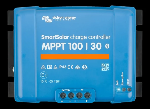 Victron Solar Şarj Kontrol Cihazı SmartSolar MPPT 100/30 Charge Controller (SCC110030210) ürün görseli 1