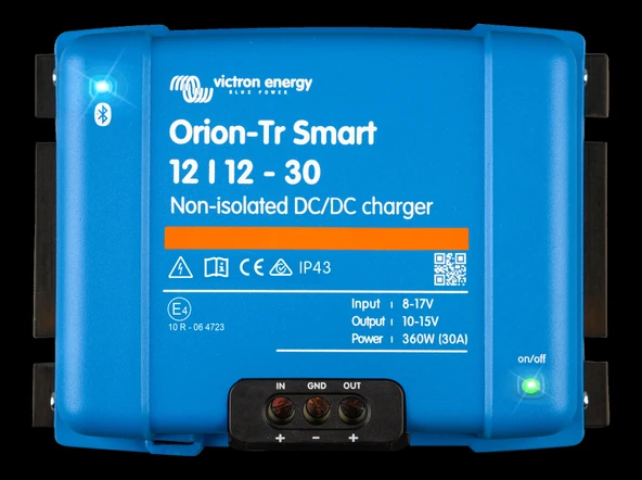 Victron Energy Orion-Tr Smart 12/12 30A (360W) İzolesiz DC-DC Şarj Cihazı (ORI121236140) ürün görseli 1