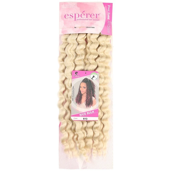 Nice Bulk Afro Su Dalgası / Platin - Resim 2