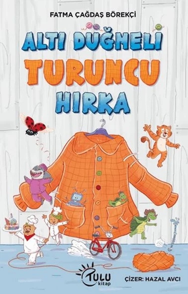 Altı Düğmeli Turuncu Hırka ürün görseli 1