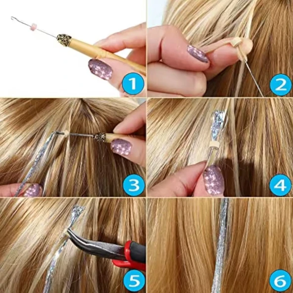 Hair Tinsel Simi / HT11 - Resim 2