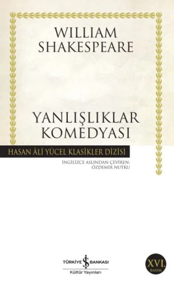 Yanlışlıklar Komedyası - Hasan Ali Yücel Klasikleri ürün görseli 1
