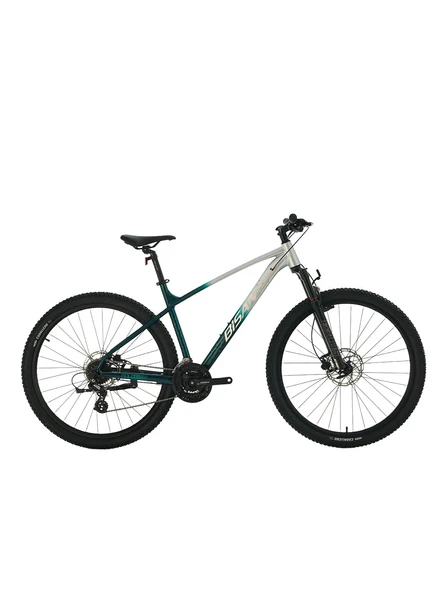 BİSAN BOLD 8.3 ERKEK DAĞ BİSİKLETİ 33CM HD 26 JANT 24 VİTES GRİ KOYU YEŞİL KROM ürün görseli 1