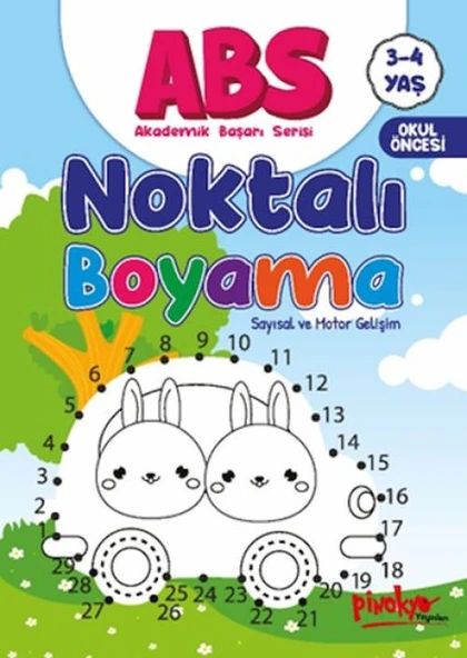 ABS 3-4 Yaş Noktalı Boyama ürün görseli 1