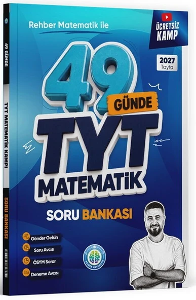 2027 49 Günde TYT Matematik Soru Bankası Rehber Matematik ürün görseli 1