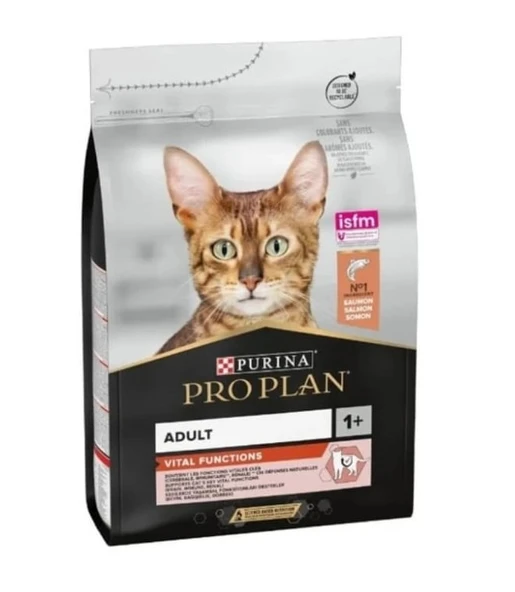Pro Plan Adult Vital Functions Somonlu Açık Yetişkin Kedi Maması 1,5 KG ürün görseli 1