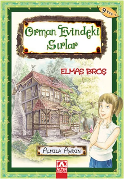 Elmas Broş - Orman Evindeki Sırlar ürün görseli 1