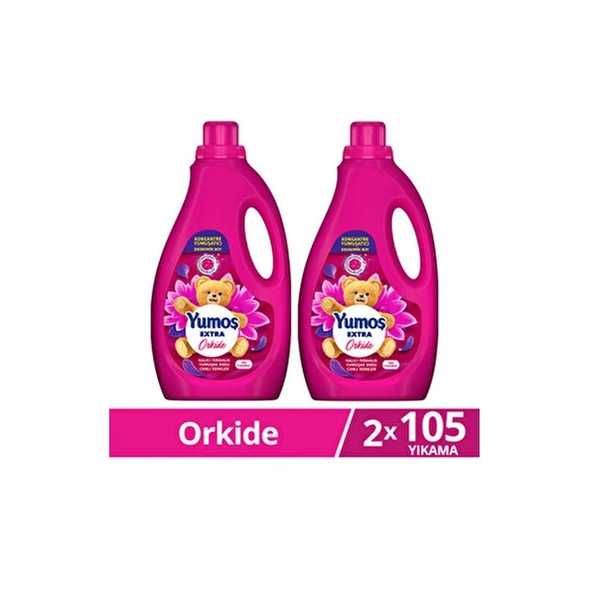Yumoş Extra Konsantre Orkide 2520 Ml 105 Yıkama x 2 Adet ürün görseli 1