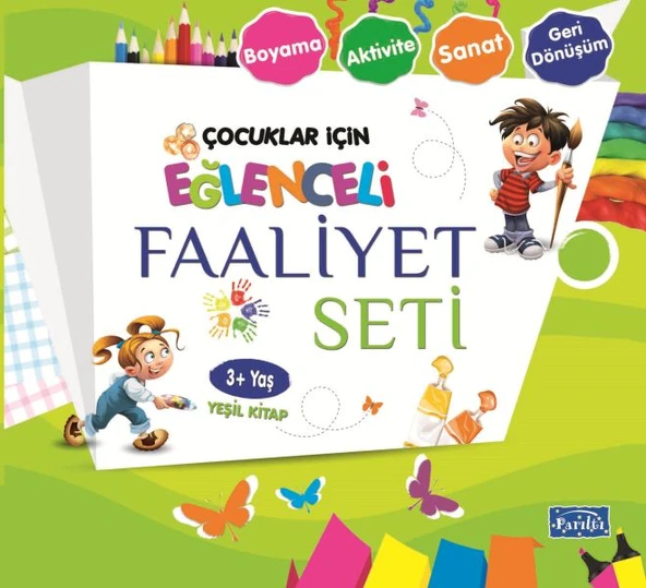 Eğlenceli Faaliyet Seti - Yeşil - 3+ Yaş ürün görseli 1