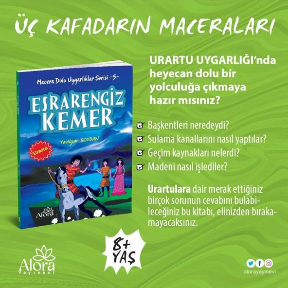 Macera Dolu Uygarlıklar - 5 Esrarengiz Kemer - Urartu ürün görseli 1