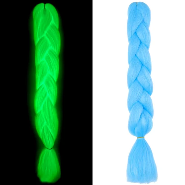 Fosforlu Neon Örgülük Esperer 100 Gr. / Bebek Mavisi ürün görseli 1