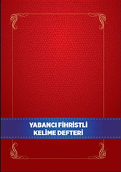 Yabancı Dil Fihristli Kelime Defteri ürün görseli 1
