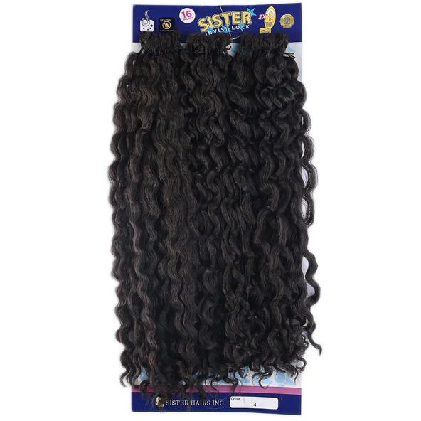 Afro Dalgası /Kahverengi 4 ürün görseli 1