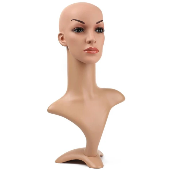 Peruk Kafa Mankeni (3D) ürün görseli 1