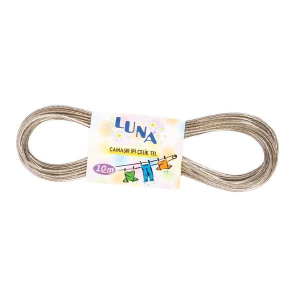 Luna Çamaşır İpi Çelik Tel 10 Metre ürün görseli 1
