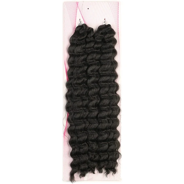 Nice Bulk Afro Su Dalgası / Koyu Kestane ürün görseli 1