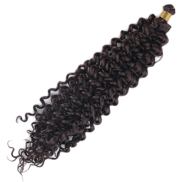 Afro Dalgası / Kahverengi ürün görseli 1