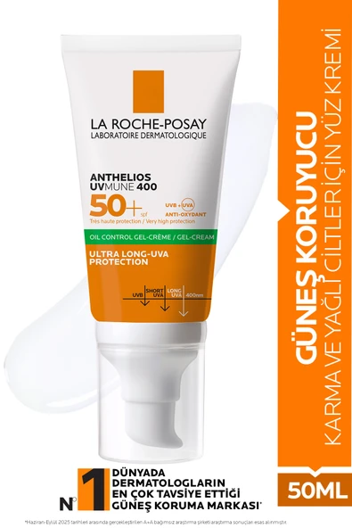 La Roche Posay Anthelios Oil Control Gel Cream SPF50+ 50 ml ürün görseli 1