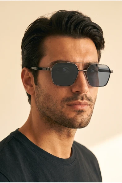 Polarize UV400 Koruma Siyah Güneş Gözlüğü ürün görseli 1