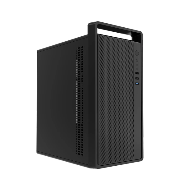 FRISBY FC-2745B, 1x120mm Fan, Siyah, 550W, USB 3.0, mATX, Mini Tower, Kulplu Kurumsal KASA ürün görseli 1