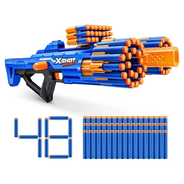 S02005108 SUN-ZUR-X-SHOT SİLAH SÜNGER ATAN 48 MERMİLİ ürün görseli 1
