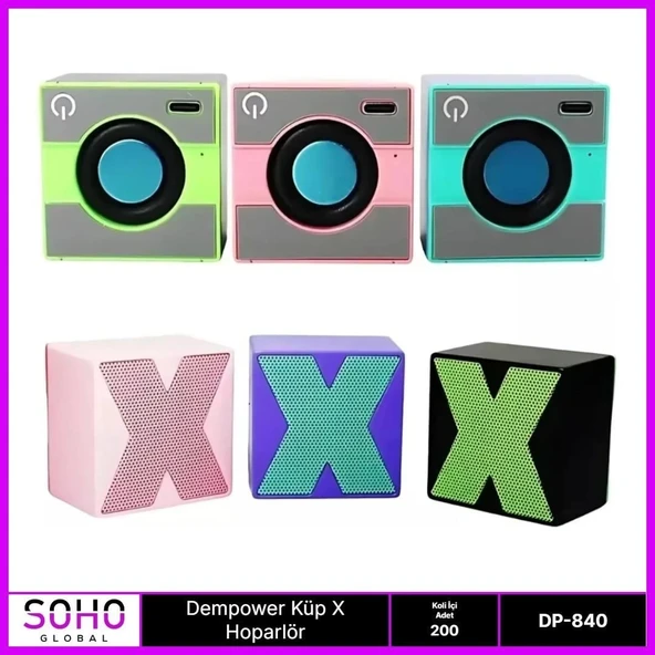 Küp X Mini Hoparlör ürün görseli 1