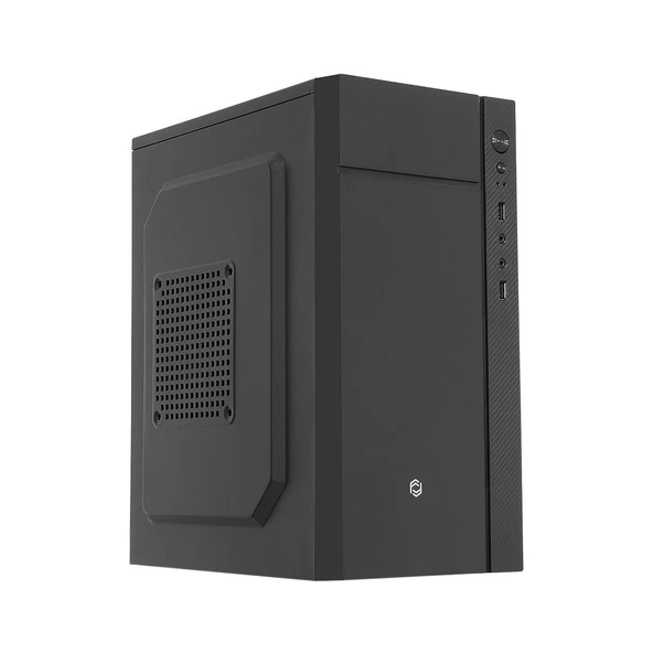FRISBY FC-2715B, 1x80mm Fan, Siyah, 300W, USB 2.0, mATX, Mini Tower Kurumsal KASA ürün görseli 1