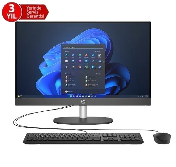HP ProOne 240 G10 23.8''-Ultra5 125-32G-512SSD-Dos ürün görseli 1