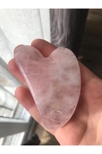 Pembe Kuvars Yüz Masaj Seti - Resim 2