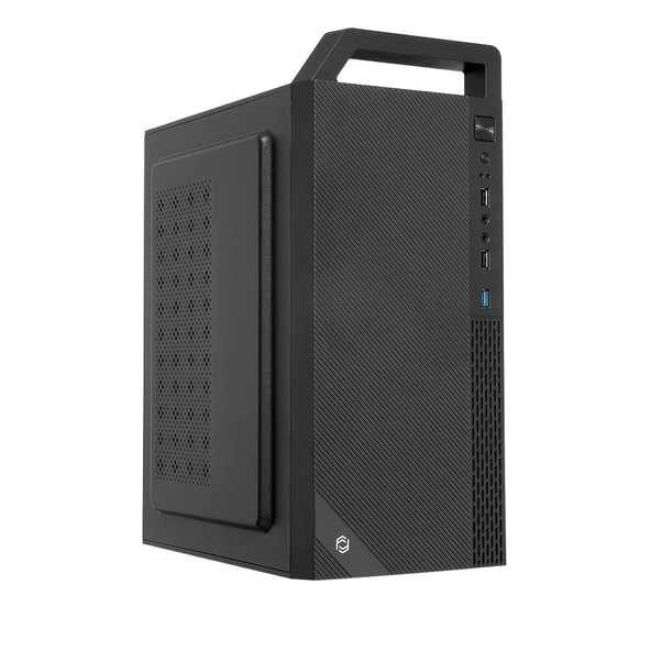 FRISBY FC-2725B, 1x80mm Fan, Siyah, 300W, USB 3.0, mATX, Mini Tower, Kulplu Kurumsal KASA ürün görseli 1
