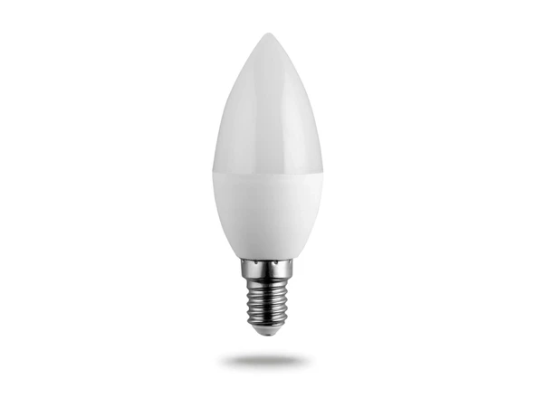 NOAS YL96 0701 B 7W Buji Led Ampul 6500K Beyaz Işık E14 Duy ürün görseli 1