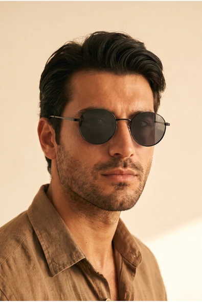 Unisex Polarize UV400 Koruma Siyah Güneş Gözlüğü ürün görseli 1