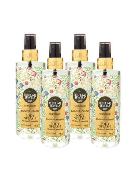 Eyüp Sabri Tuncer Body Splash Summer Dream Vücut Spreyi 250 Ml x 4 Adet ürün görseli 1