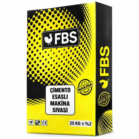 Fbs Makine Sıvası Gri 25 Kg ürün görseli 1