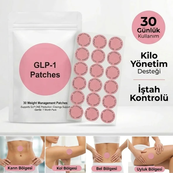 30 Adet Kilo Yönetimi Destek Bantları - İştah Kontrolü ve Günlük Wellness Desteği ürün görseli 1