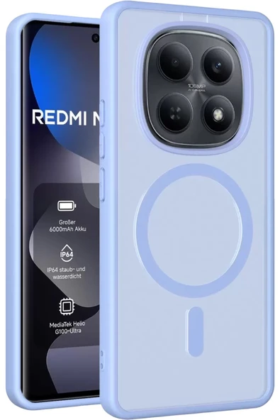 Redmi Note 15 4G Jota Magsafe Kapak - Açık Mavi ürün görseli 1