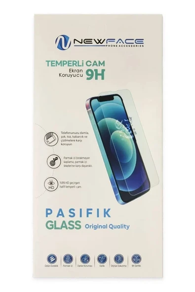 Redmi Note 15 Pro 5G Pasifik Cam Ekran Koruyucu - Siyah ürün görseli 1