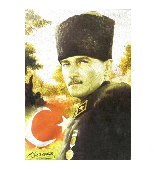 LC7219 Laço Atatürk Portre 500 Parça Puzzle ürün görseli 1